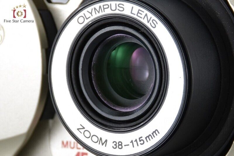 Excellent!! Olympus μ[mju:]-II 115 VF 35mm Point & Shoot Film Camera
