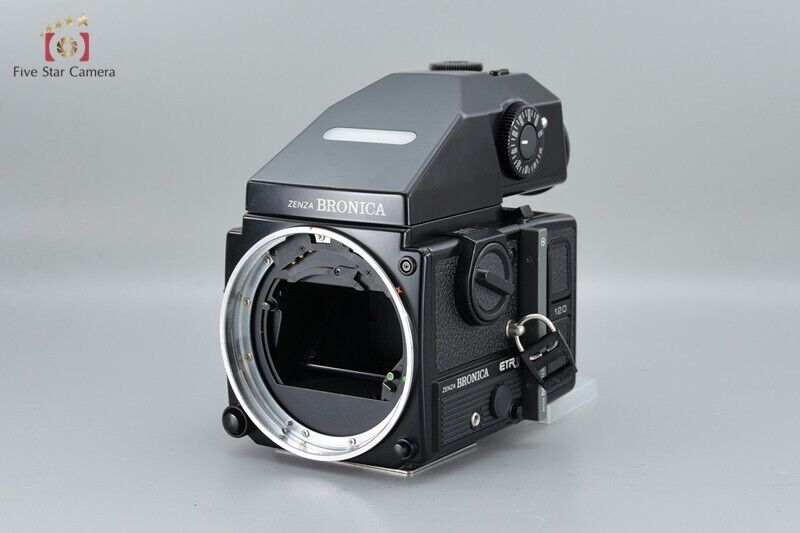 Very Good!! ZENZA BRONICA ETR-Si Medium Format Film Camera