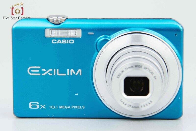Very Good!! Casio EXILIM EX-ZS25 Blue 16.1 MP Digital Camera