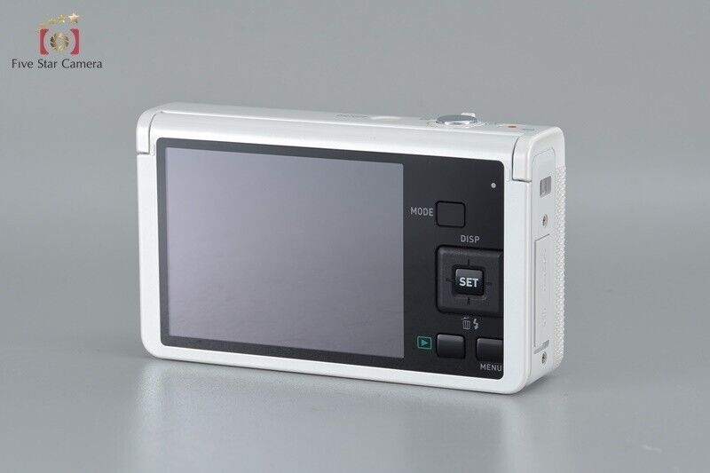 Near Mint!! Casio HIGH SPEED EXILIM EX-ZR70 White 16.1 MP Digital Camera w/Box