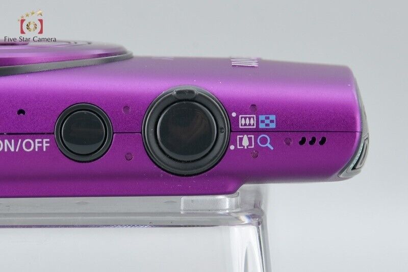 Very Good!! Canon IXY 600F Purple 12.1 MP Digital Camera