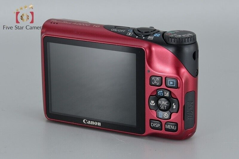 Very Good!! Canon PowerShot A2200 Red 14.1 MP DIgital Camera