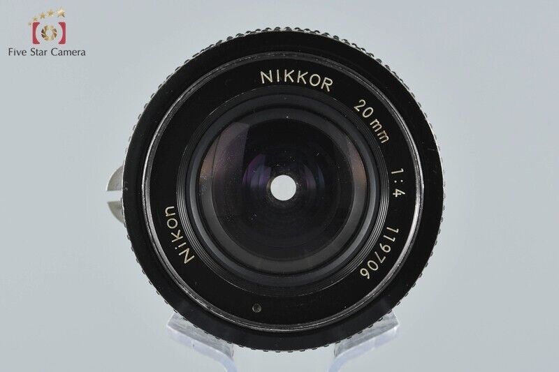 "As-Is" Nikon New NIKKOR 20mm f/4 Non Ai Lens