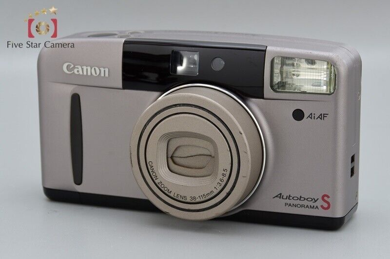 Very Good!! Canon Autoboy PANORAMA S 35mm Point & Shoot Film Camera
