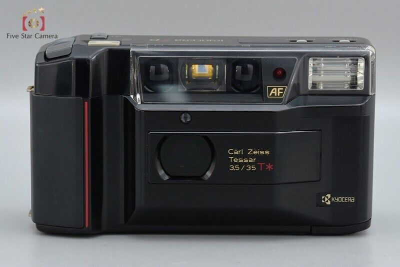 Very Good!! KYOCERA TD Carl Zeiss Tessar T* AF 35mm f/3.5 Fillm Camera