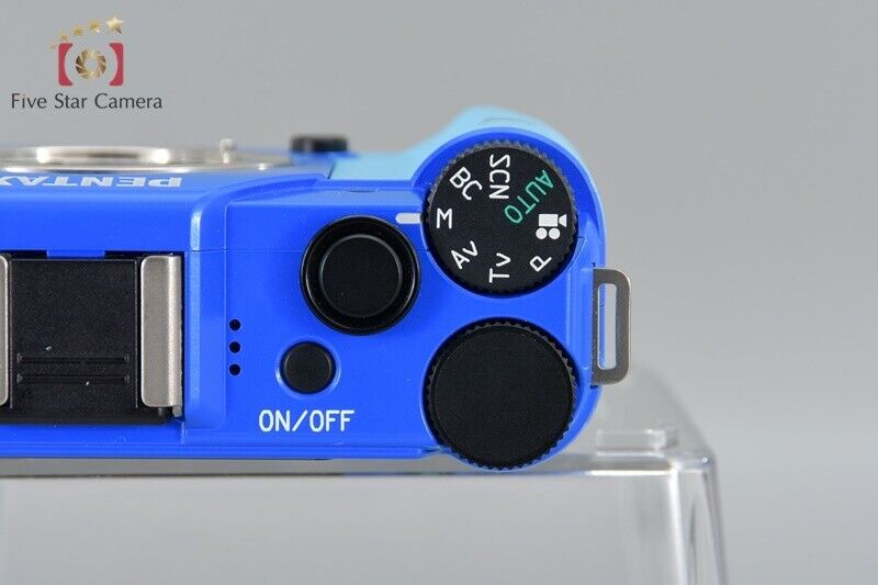 "Shutter count 1,172" PENTAX Q7 Blue 12.4 MP Digital Camera Body
