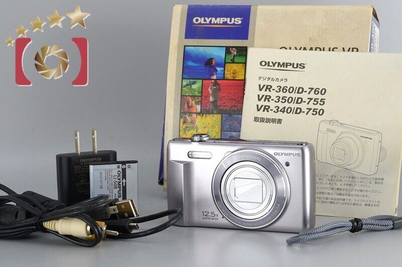 Very Good!! Olympus VR-360 Silver 16.0 MP Digital Camera