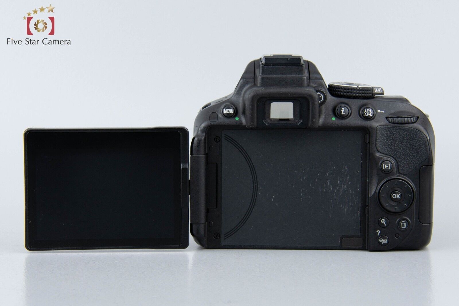 Very Good!! Nikon D5300 Black 24.2 MP DSLR Camera Body