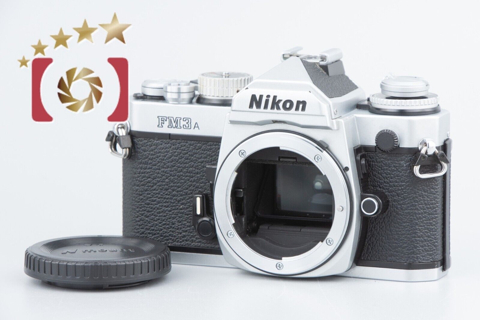 Very Good!! Nikon FM3A Silver 35mm SLR Film Camera Body