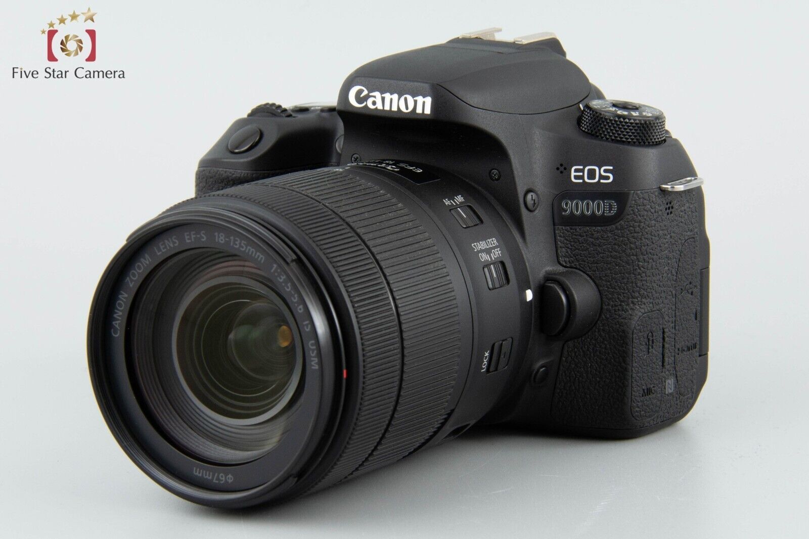 Excellent!! Canon EOS 9000D 24.2 MP Digital SLR EF-S 18-135 Lens w/ Box