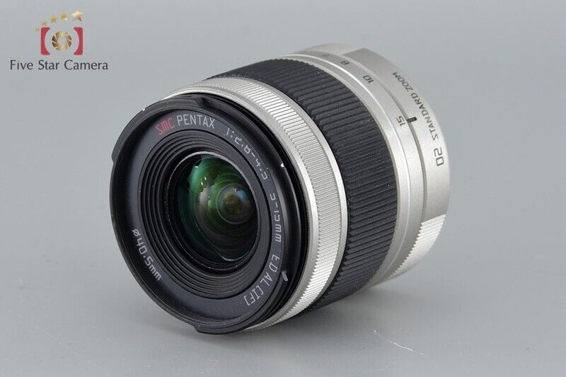 Very Good!! PENTAX Q7 Silver 12.4 MP Digital Camera Double Lens Kits