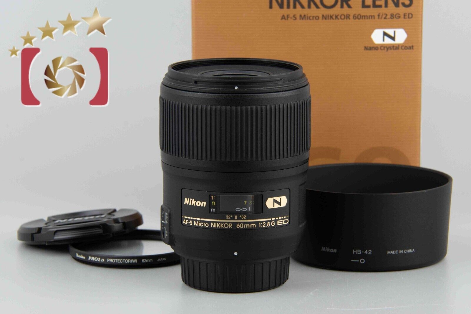 Excellent!! Nikon AF-S Micro NIKKOR 60mm f/2.8 G ED w/ Box