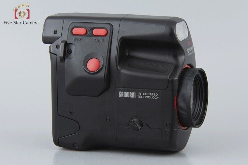 Very Good!! Kyocera Samurai X3.0 Red Point & Shoot Half Frame 35mm Film Camera