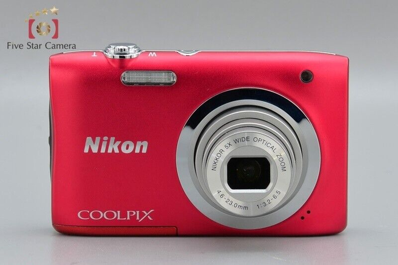 Excellent!! Nikon COOLPIX A100 Red 20.1 MP Digital Camera