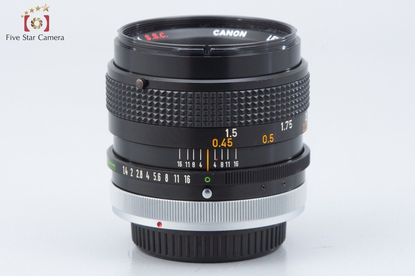 Canon FD 50mm f/1.4 S.S.C.