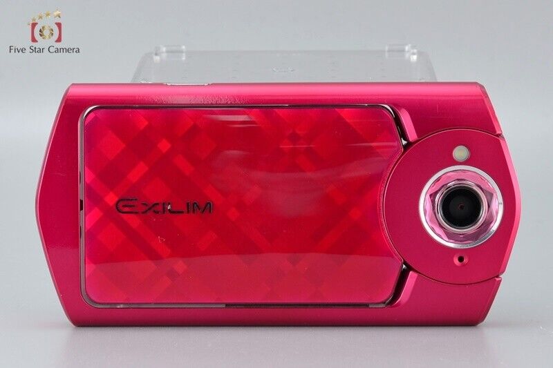Excellent!! Casio EXILIM EX-TR50 Red 11.1 MP Digital Camera
