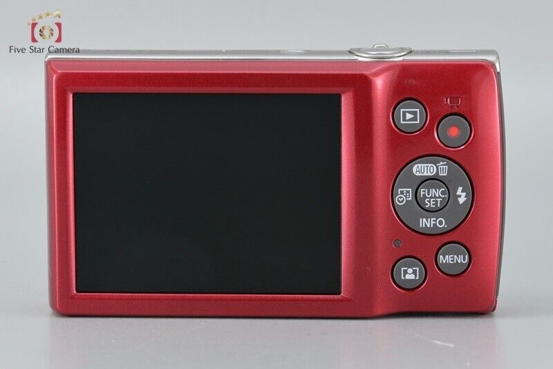 Mint!! Canon IXY 200 Red 20.0 MP Digital Camera