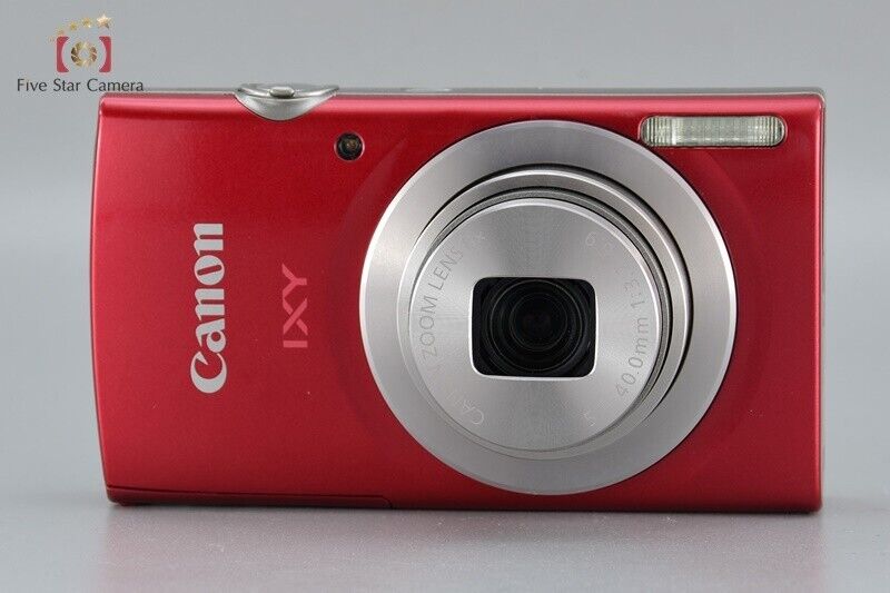 Excellent!! Canon IXY 200 Red 20.0 MP Digital Camera