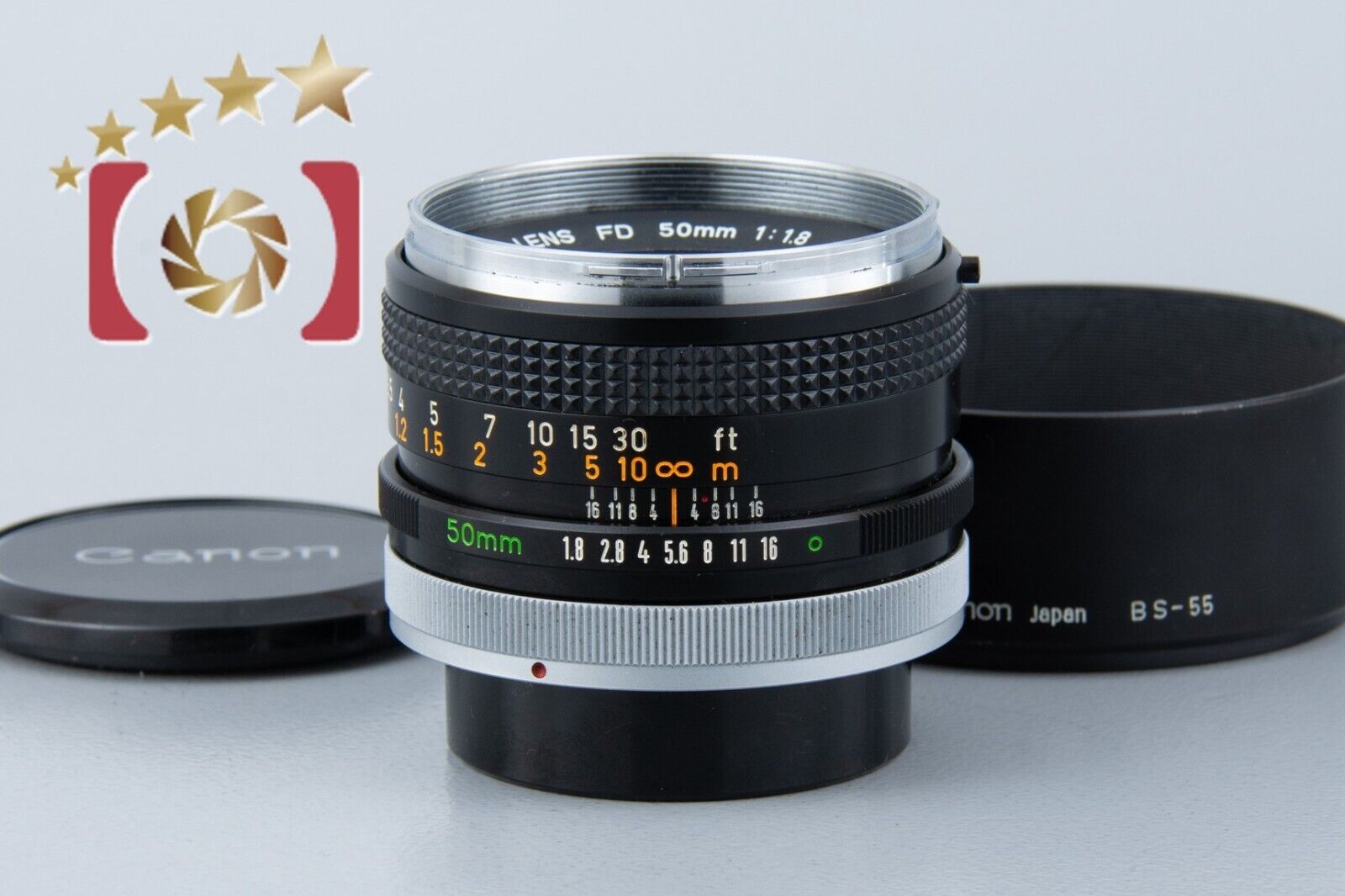 Very Good!! Canon FD 50mm f/1.8 Early Model