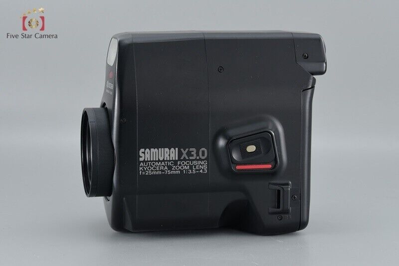 Kyocera SAMURAI X3.0 Point & Shoot Half Frame 35mm Film Camera