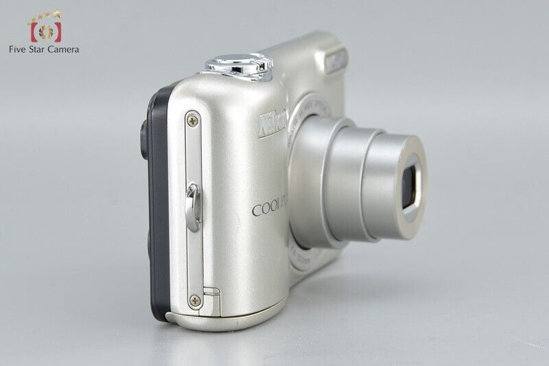 Very Good!! Nikon COOLPIX L32 Silver 20.1 MP Digital Camera