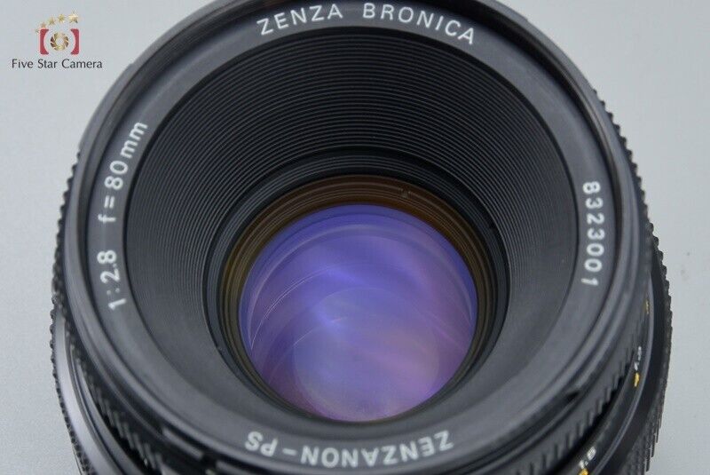 Very Good!! Zenza Bronica ZENZANON-PS 80mm f/2.8 for SQ