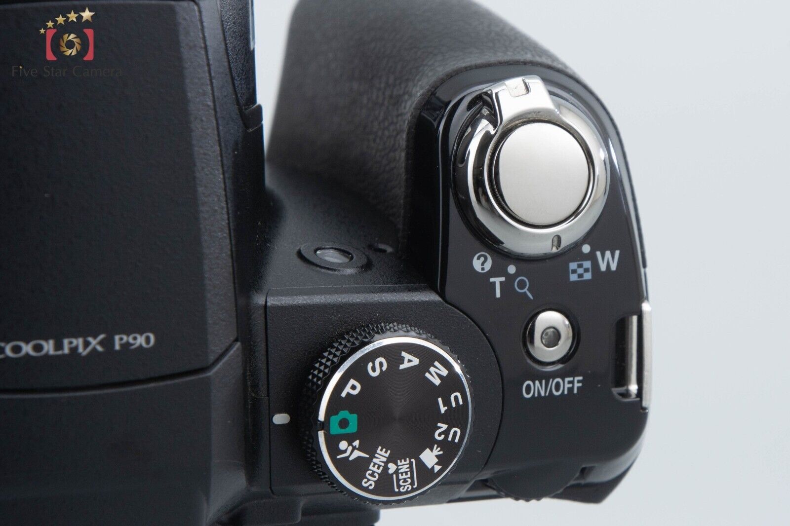 Excellent!! Nikon COOLPIX P90 Black 12.1 MP Digital Camera