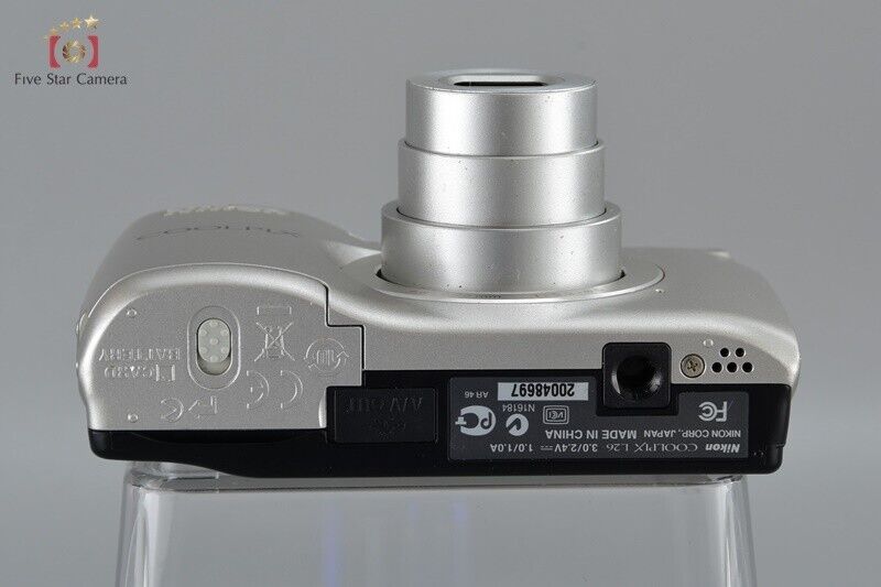 Very Good!! Nikon COOLPIX L26 Silver 16.4 MP Digital Camera