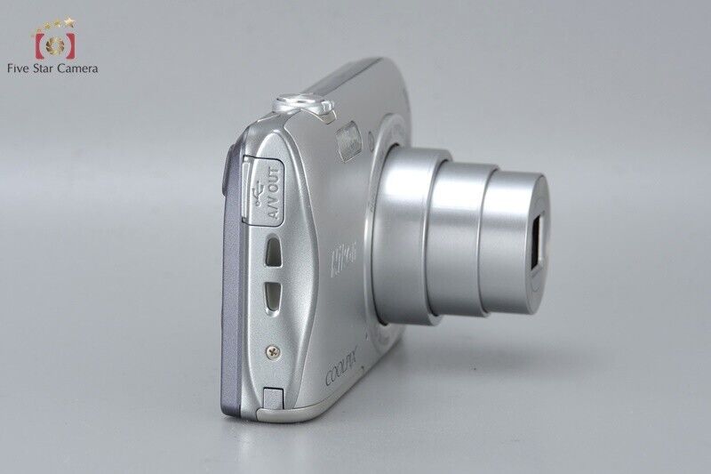 Excellent!! Nikon COOLPIX S3700 Silver 20.0 MP Digital Camera