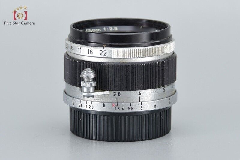 Very Good!! Canon 35mm f/2.8 L39 LTM Leica Thread Mount Lens