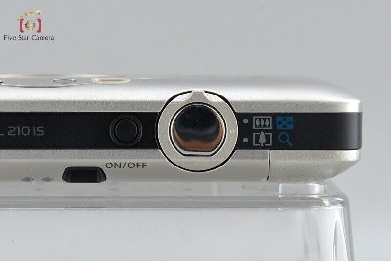 Very Good!! Canon IXY DIGITAL 210 IS Silver 12.1 MP Digital Camera