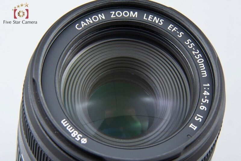 Near Mint!! Canon EF-S 55-250mm f/4-5.6 IS II