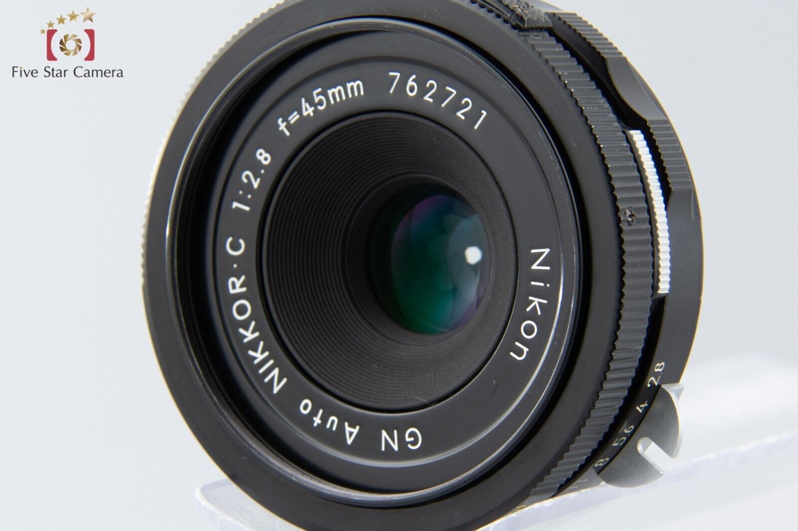 Excellent!! Nikon GN Auto NIKKOR.C 45mm f/2.8 Non Ai Lens