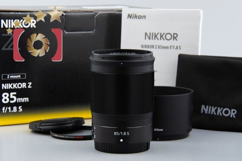 Excellent!! Nikon NIKKOR Z 85mm f/1.8 S w/ Box