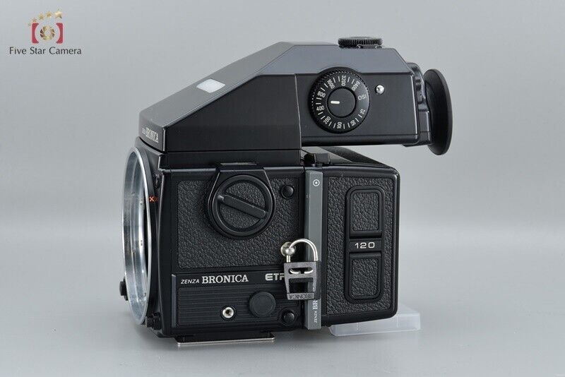 Very Good!! ZENZA BRONICA ETR-Si Medium Format Film Camera