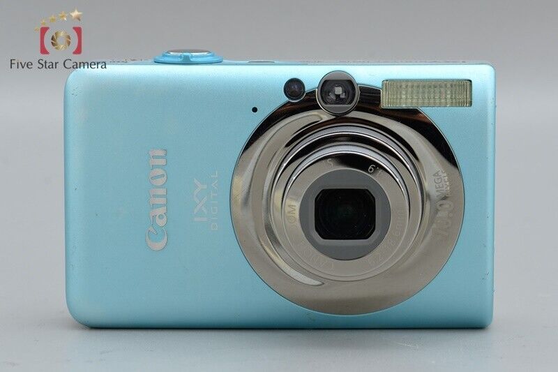 Very Good!! Canon IXY DIGITAL 110 IS Blue 10.0 MP Digital Camera