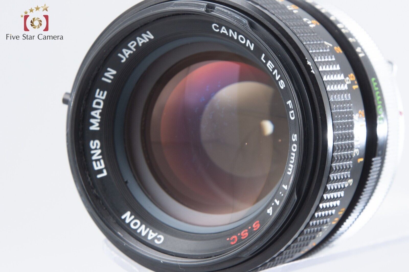 Canon FD 50mm f/1.4 S.S.C.